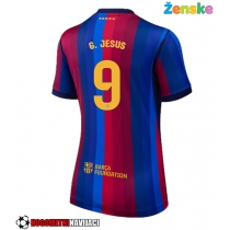 Ženske Nogometnih dresov Barcelona Gabriel Jesus #9 Domači 2026-27 Kratki rokavi